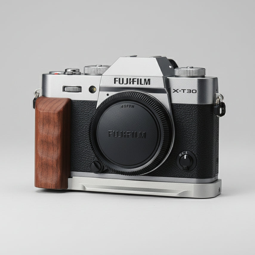 Fujifilm X-T30III (Mark 3) Wooden Grip | Ergonomic L-Grip
