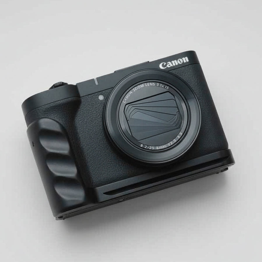 Canon V1 木製ハンドグリップ🌟 PowerShot V1用プレミアム木製グリップ