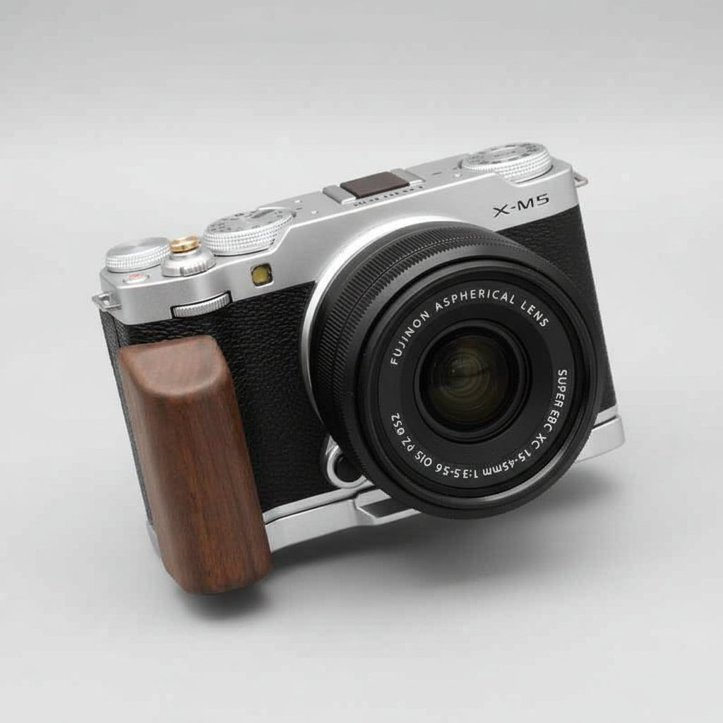 富士フイルム XM5 X-M5 用 大型グリップ MS デザイン