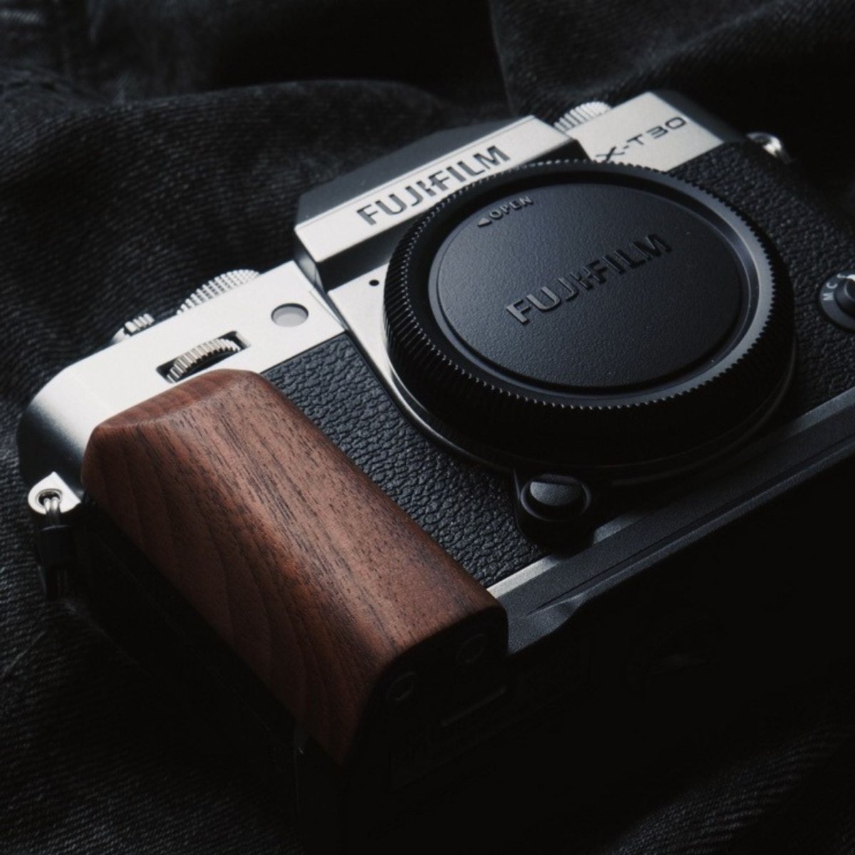 Fuji XT30 XT20 XT30II Hand Grip 📷 Real Wood 🌳 iWoodStore