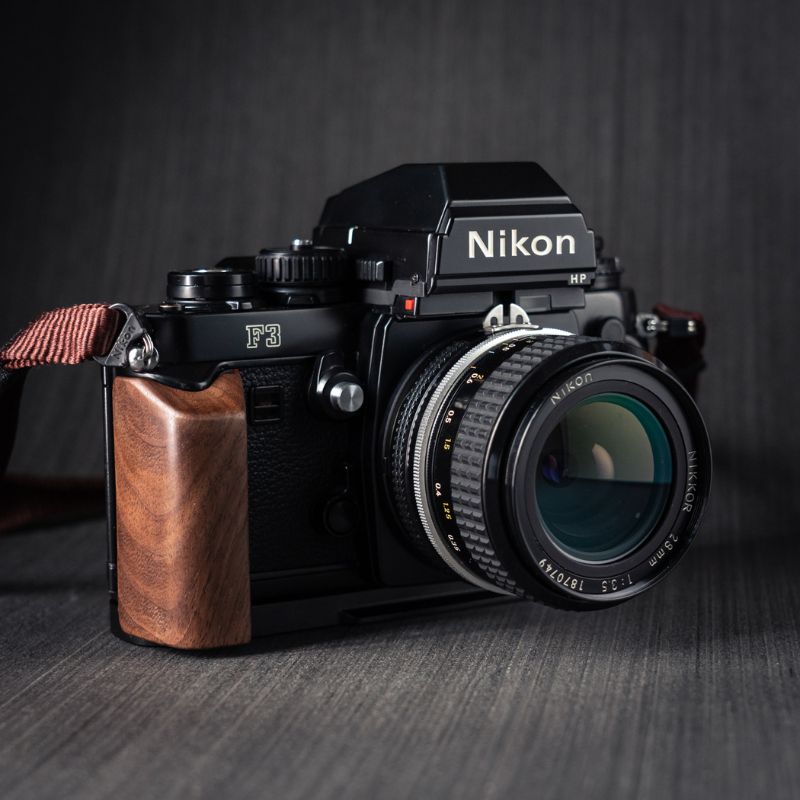 Nikon F3 Premium Wood Grip 📷 Enhance Your Experience