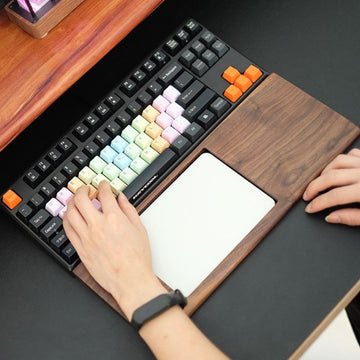 Enhance Your Workflow with the Magic TrackPad Tray for Mechanical Keyboard