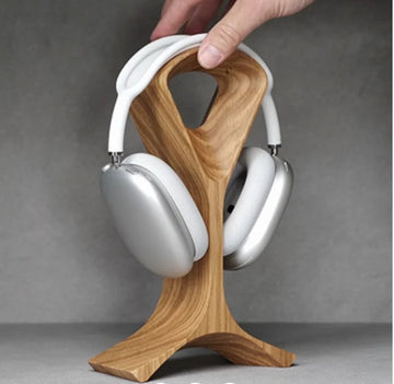 Elevate Your AirPod Max Experience with Our Handcrafted Wooden Stand - iWoodStore