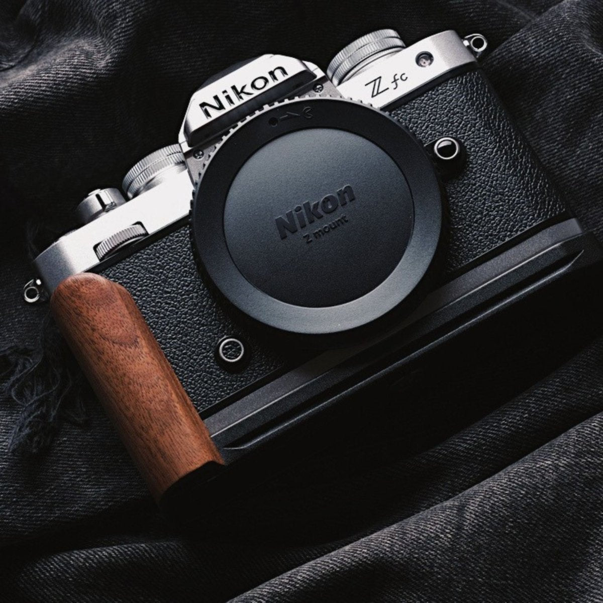 Enhance Your Photography with the Wooden Nikon Zfc Hand Grip by iWoodStore Accessories - iWoodStore