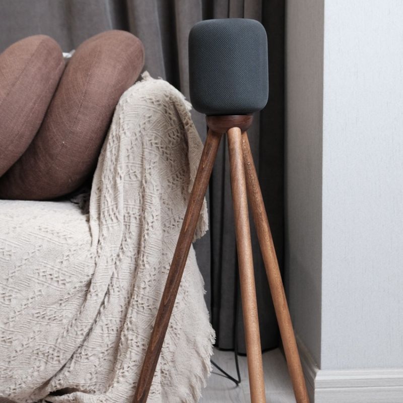 Transform Your Space with the Sleek Design of iWoodStore’s Wooden Apple HomePod Stand - iWoodStore