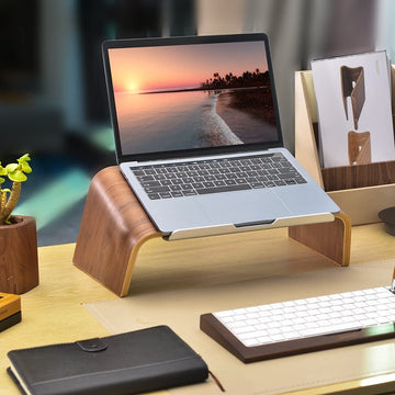 Wooden Laptop & Tablet Stands - iWoodStore