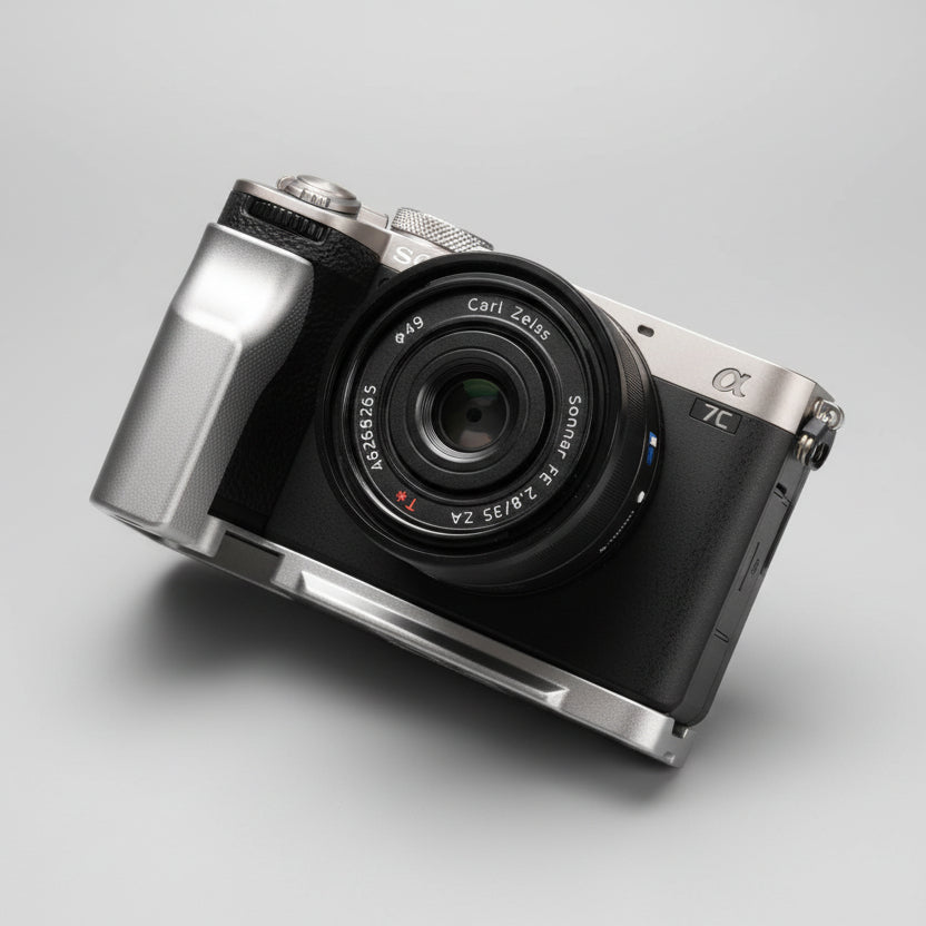 Aluminium Sony A7C A7C2 A7CR Grip MS Design - iWoodStore