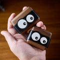 Big-Eye Minion Handmade Leather Wood AirPods Pro Case iWoodStore