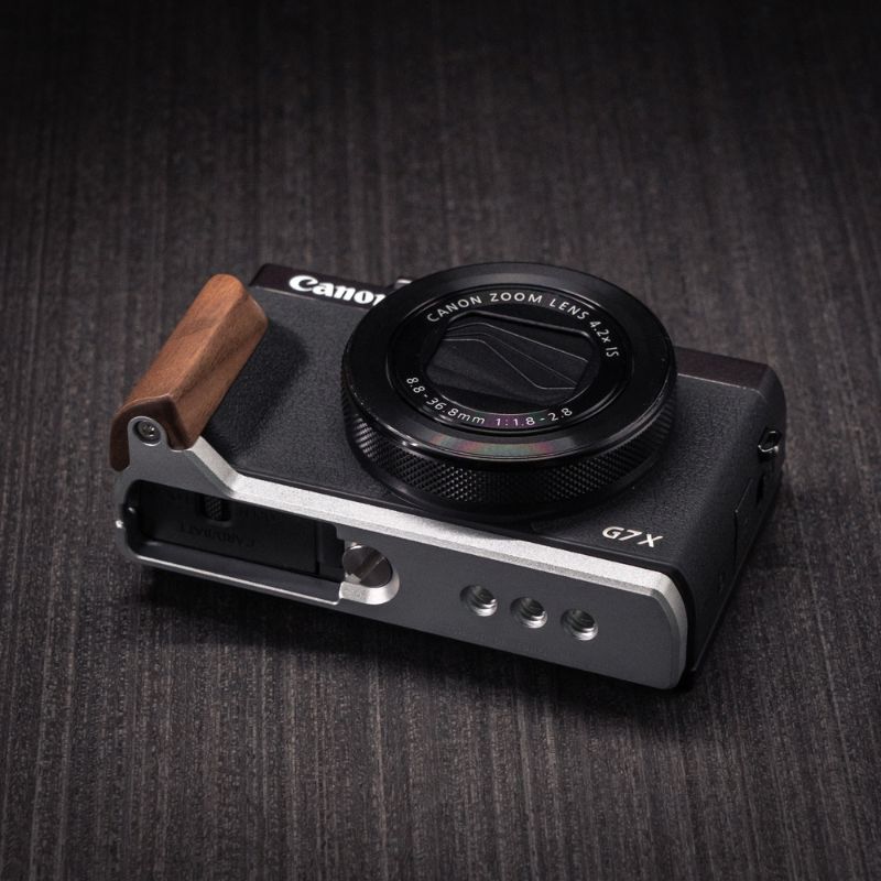 Canon G7X Mark III grip YW wood iwoodstore