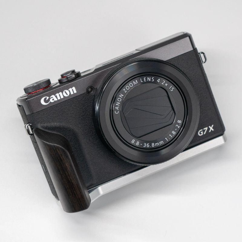 Canon G7X Mark III grip YW wood iwoodstore