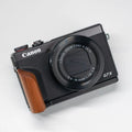Canon G7X Mark III grip YW wood iwoodstore