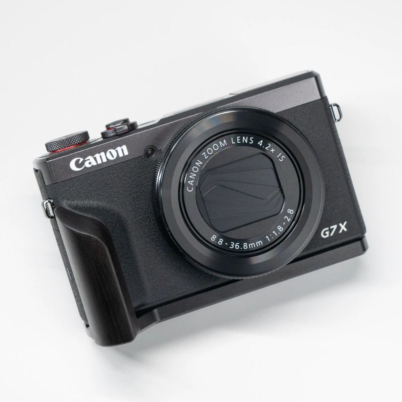 Canon G7X Mark III grip YW wood iwoodstore