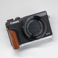 Canon G7X Mark III grip YW wood iwoodstore