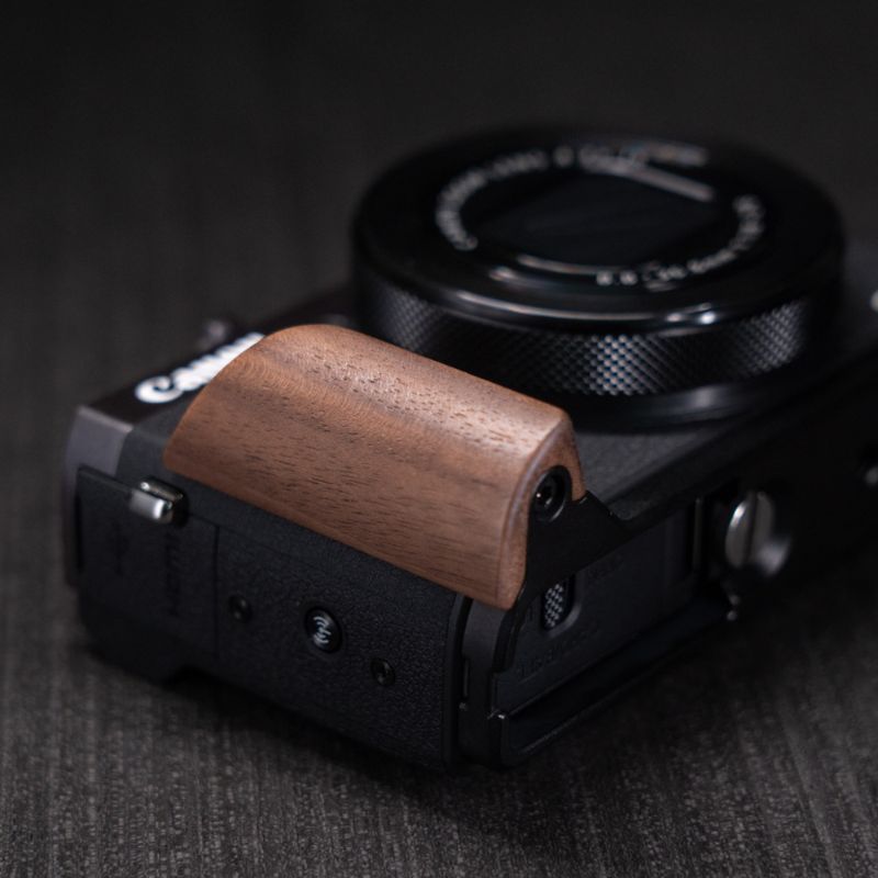 Canon G7X Mark III grip YW wood iwoodstore