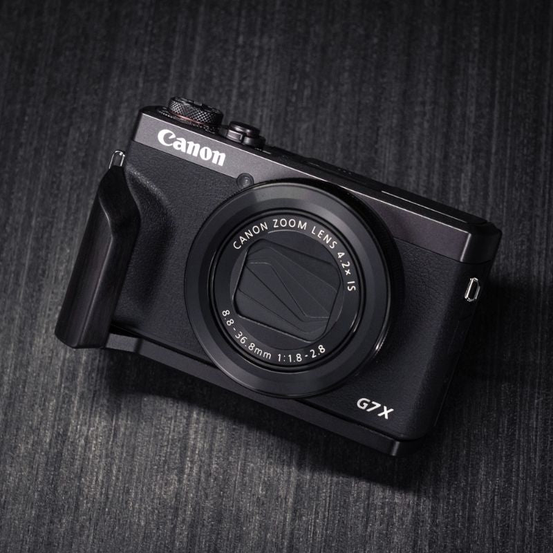 Canon G7X Mark III grip YW wood iwoodstore