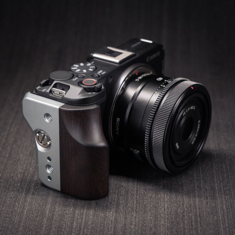 Canon R50V Solid Wood Side Hand Grip iwoodstore
