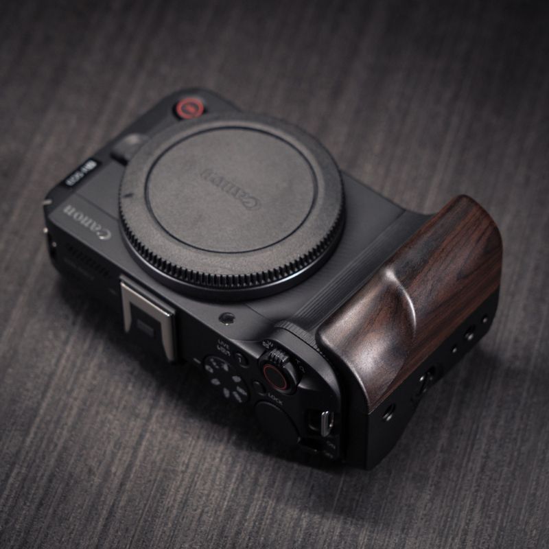 Canon R50V Solid Wood Side Hand Grip iwoodstore