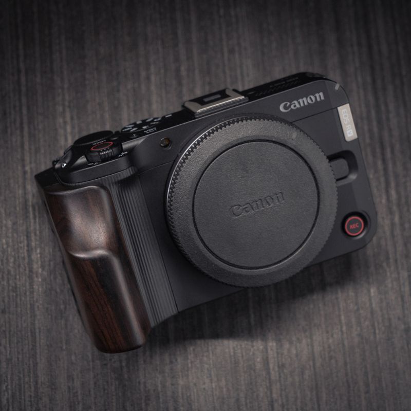 Canon R50V Solid Wood Side Hand Grip iwoodstore