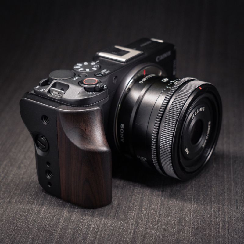Canon R50V Solid Wood Side Hand Grip iwoodstore
