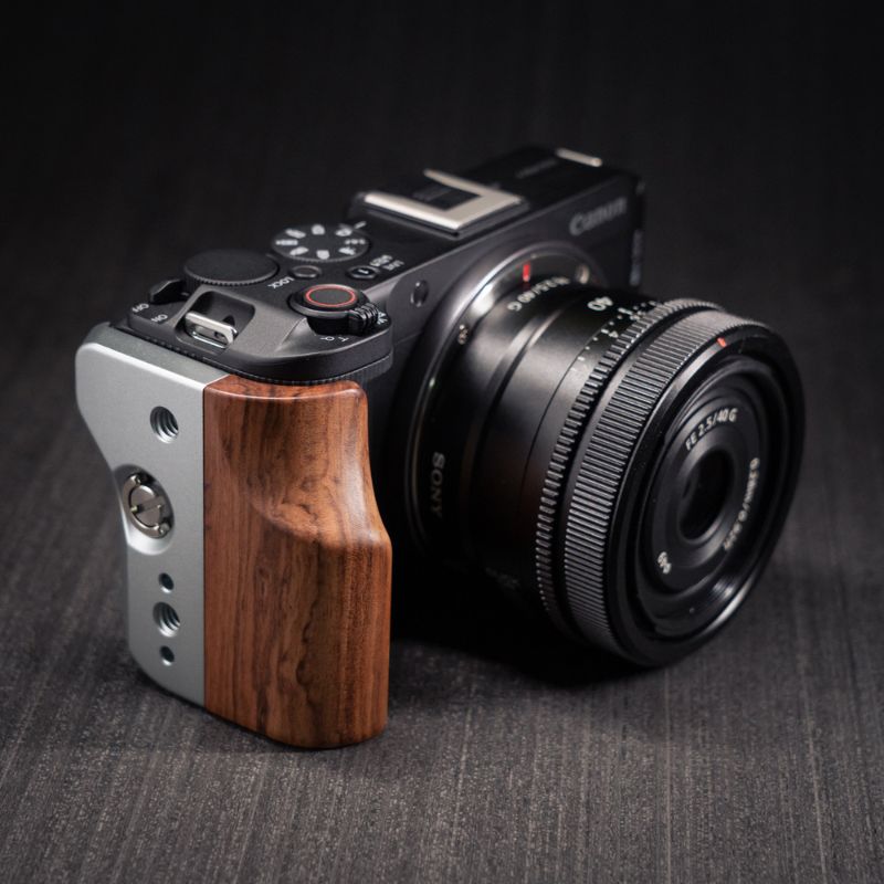 Canon R50V Solid Wood Side Hand Grip iwoodstore