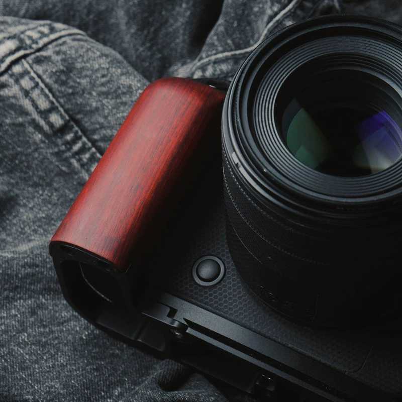 Canon EOS R6 R5用 木製ハンドグリップ 📷 iWoodStore