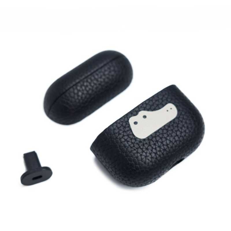 Cool Handmade Leather AirPods Pro 3 Case – Premium Cowhide Cover Gift