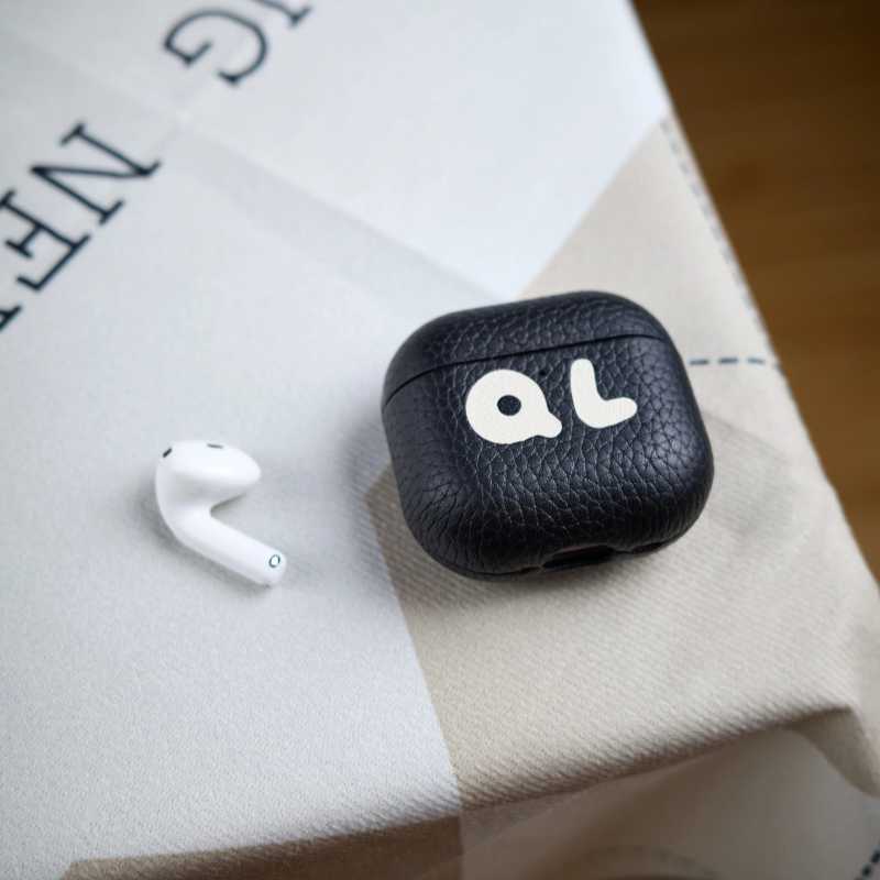 Custom Personalized AirPods Pro3 Case Leather Cover iwoodstore