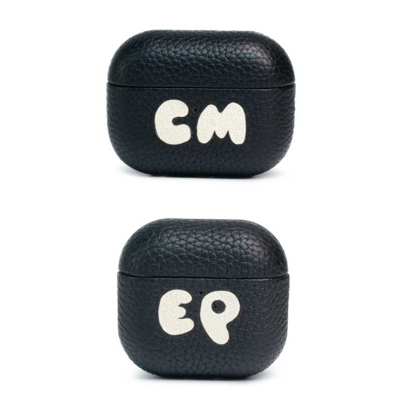 Handmade Personalized Leather AirPods Pro 3 Case - Custom Initials