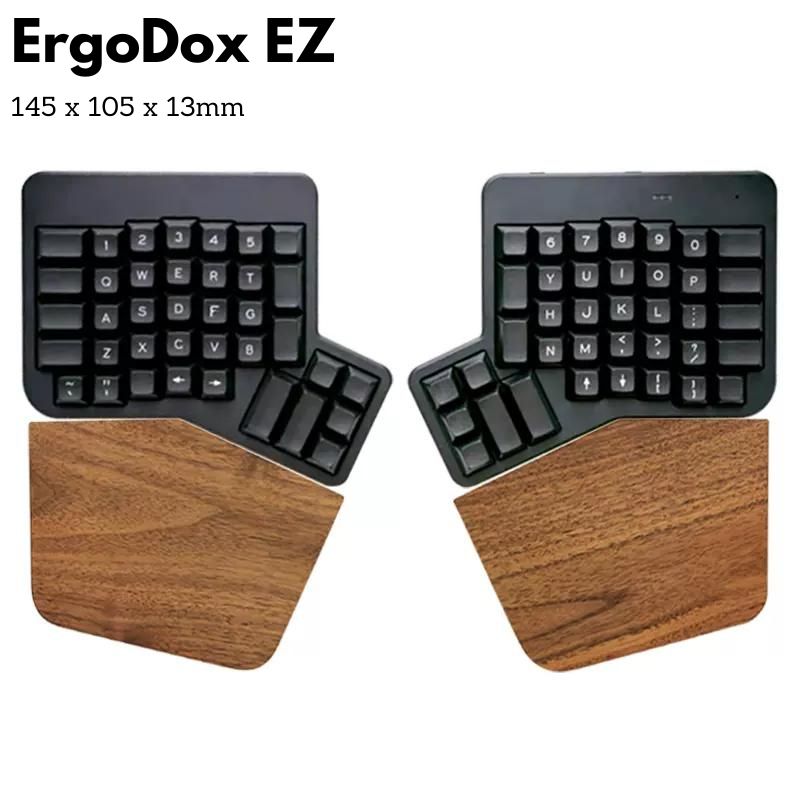 ErgoDox EZ Mechanical Keyboard Palm Rest Wrist Rest Wrist Rest Support Keychron (Alice Layout) QMK/VIA Wireless Custom Mechanical Keyboard