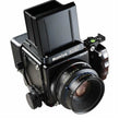Ergonomic Wood Grip for Mamiya RZ/RB, Hasselblad 203/205 & Contax 645 (Arca-Swiss L-Plate)