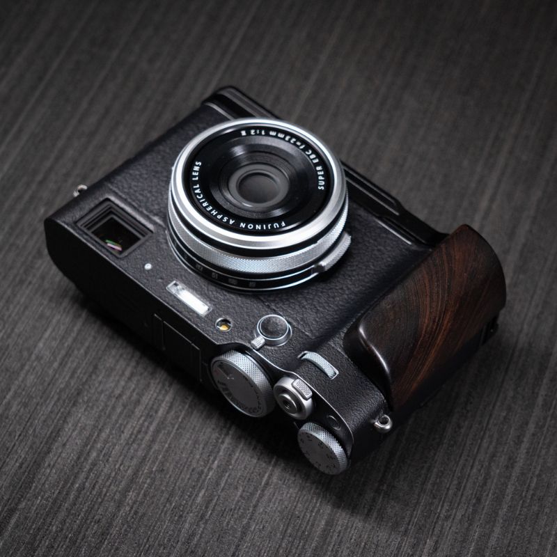 Fuji X100VI Grip YW Design - iWoodStore