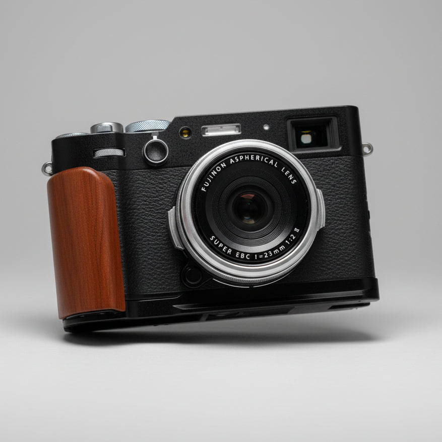 Fuji X100VI Grip YW Design - iWoodStore