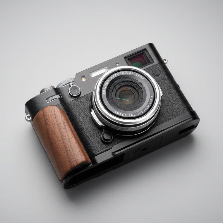 Fuji X100VI Grip YW Design - iWoodStore