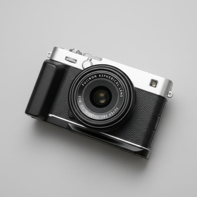 Fuji XE5 Wooden Grip by MS Design – Premium Walnut, Ebony or