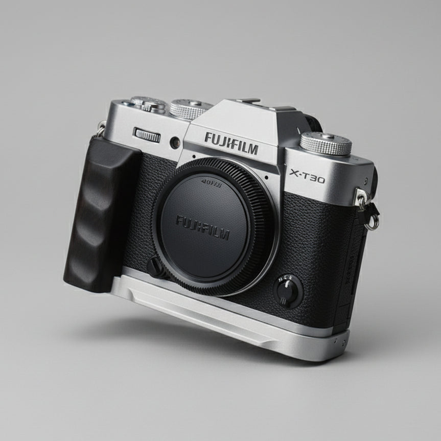 Fujifilm X-T30 III (Gen 3) Wooden Grip | Ergonomic L-Grip