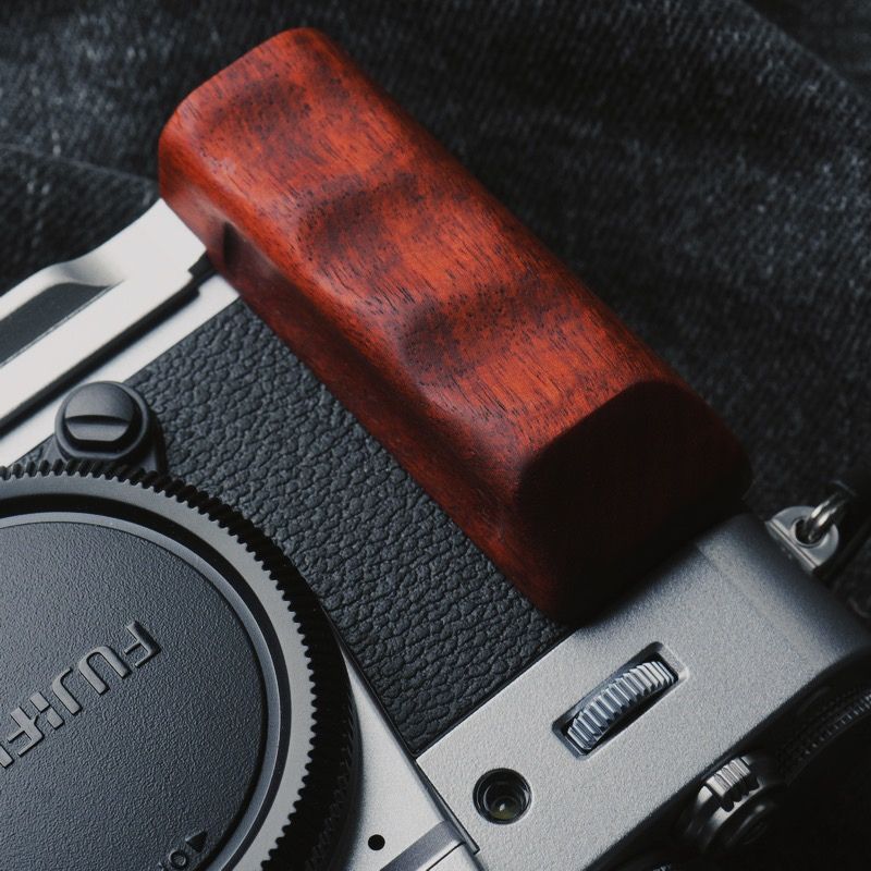 Fujifilm X-T30 III (Gen 3) Wooden Grip | Ergonomic L-Grip