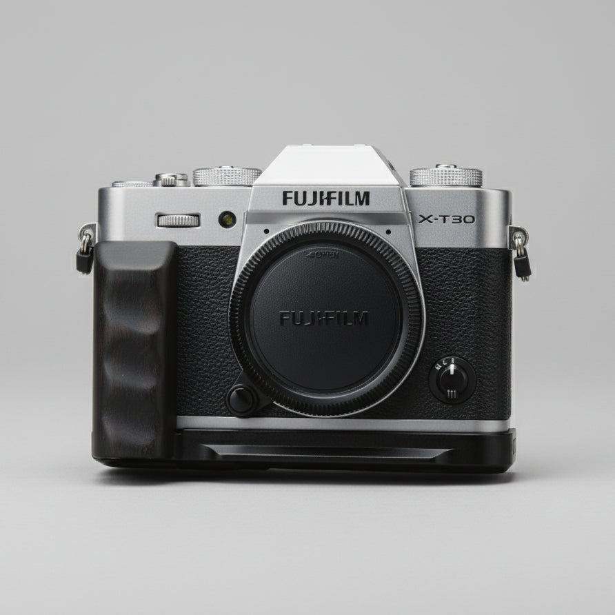 Fujifilm X-T30 III (Gen 3) Wooden Grip | Ergonomic L-Grip