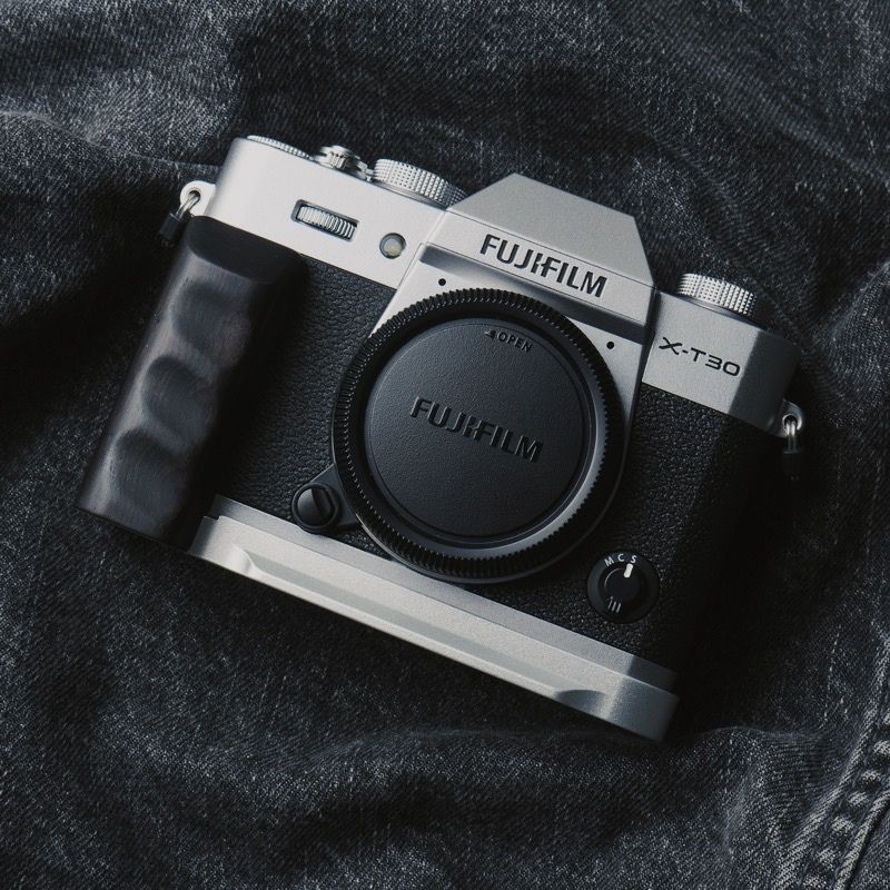 Fujifilm X-T30 III (Gen 3) Wooden Grip | Ergonomic L-Grip