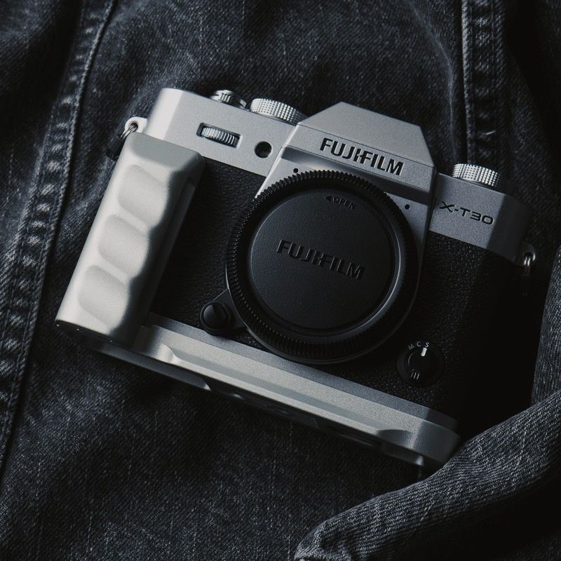 Fujifilm X-T30 III (Gen 3) Wooden Grip | Ergonomic L-Grip
