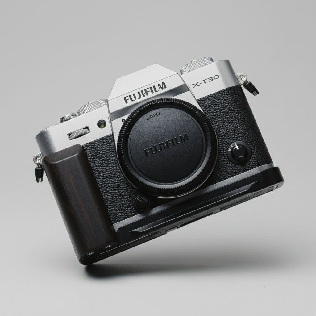 Fujifilm X-T30 III (Gen 3) Wooden Grip | Ergonomic L-Grip