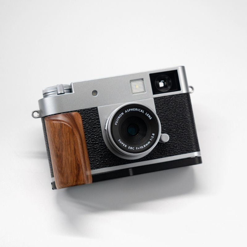 Handcrafted Wooden Grip for Fujifilm Xhalf | Ergonomic Arca-Swiss Handgrip