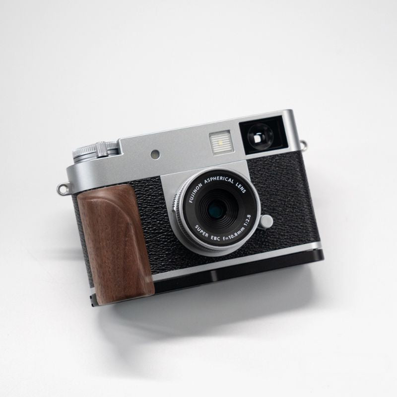 Handcrafted Wooden Grip for Fujifilm Xhalf | Ergonomic Arca-Swiss Handgrip