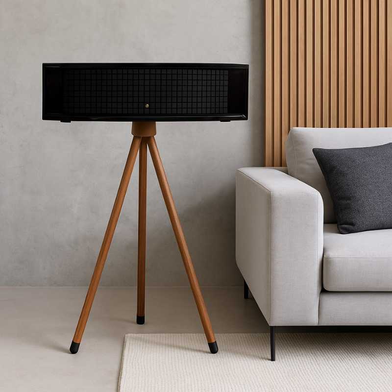 Wooden Tripod Stand for JBL L75ms – Real Walnut & Beech | iWoodStore