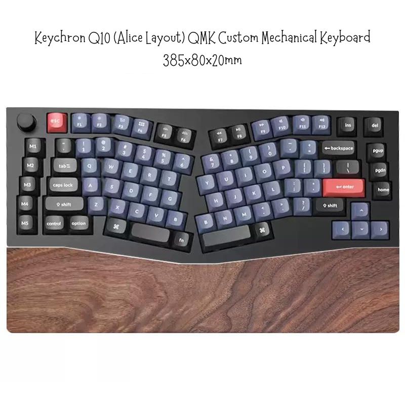 Keychron Q10 Alice Mechanical Keyboard Palm Rest Wrist Rest Wrist Rest Support  Keychron Q10 (Alice Layout) QMK Custom Mechanical Keyboard
