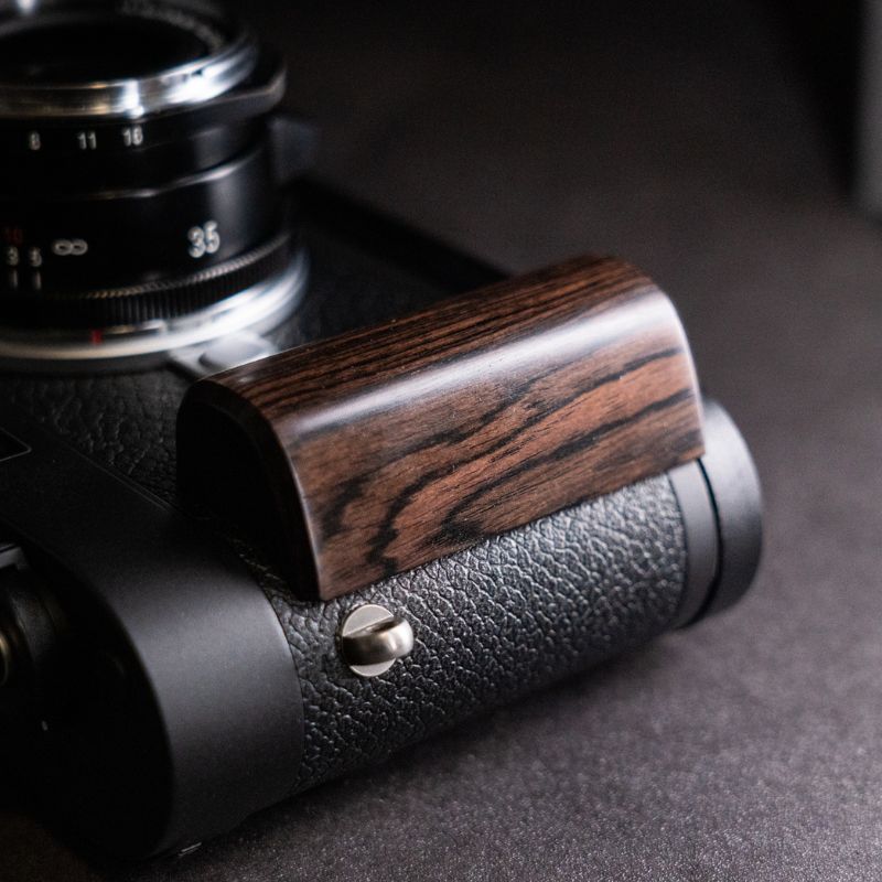 Leica M11 grip wooden handle for leica m11 handgrip real wood brown walnut dark ebony rosewood
