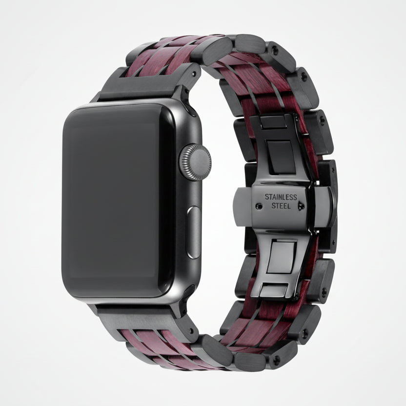 Luxury Handcrafted Wood Apple Watch Band | For Ultra, Hermes, & All Series iWoodStore