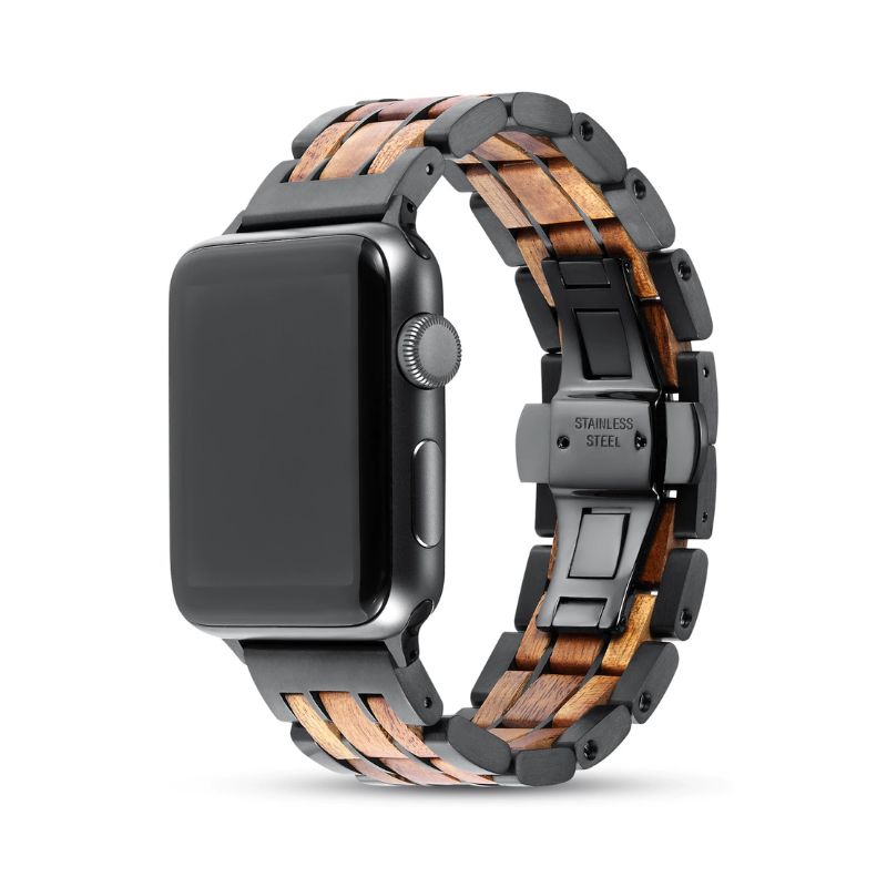 Luxury Handcrafted Wood Apple Watch Band | For Ultra, Hermes, & All Series iWoodStore