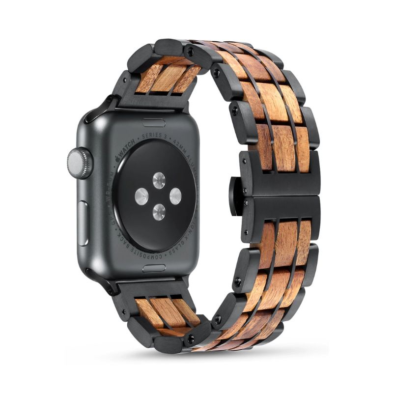Luxury Handcrafted Wood Apple Watch Band | For Ultra, Hermes, & All Series iWoodStore