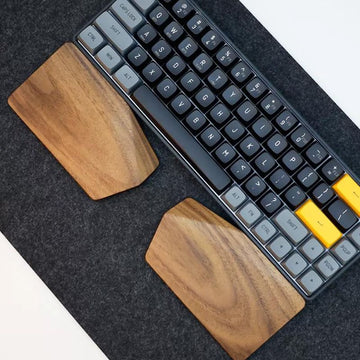 Split Palm Rest Support for Mechanical Keyboards