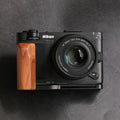 Nikon ZR Ergonomic Wood Grip (Arca-Swiss L-Plate) MS Design 